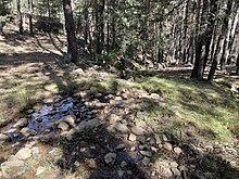 Nacimiento del río Gallo, en la Sierra de Albarracín, a los pies del Pico Caimodorro. Orihuela del Tremedal (Teruel).