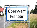 Image 6Bilingual German-Hungarian sign in Oberwart, Burgenland. (from Culture of Austria)