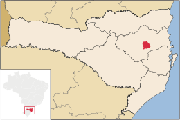 Apiúna – Mappa