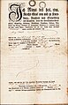 Dokument im Rahmen der gemäßigten Erbuntertänigkeit: Schutz- und Gewährbrief des Jahres 1825 aus der Steiermark