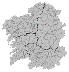 Rábade – Mappa