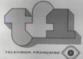 Logo del canal en blanco y negro (819 líneas) de TF1 desde el 6 de enero de 1975 hasta el 19 de julio de 1983.[17]​