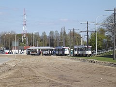 Tramlijn 8 in Antwerpen eindpunt 03.JPG