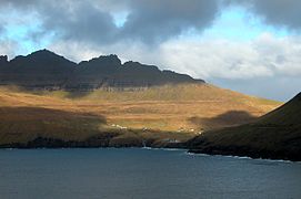 Dramatic scenery at Viðareiði