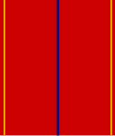 Who’s Afraid of Red, Yellow and Blue II gans Barnett Newman