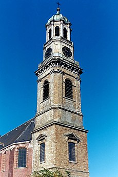 Abbaye de Ninove Clocher de Louis Roelandt (1826-1844).
