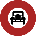 Nr. 10: Fahrverbot für Motorwagen