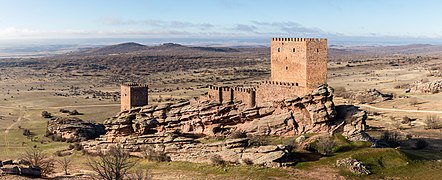 Castillo de Zafra, Campillo de Dueñas, Guadalajara, España, 2017-01-04, DD 41-46 PAN