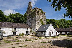 Wallstown Castle, a medieval tower house, lies just west of Shanballymore in Wallstown townland