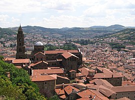 A view of Le Puy-en-Velay