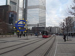 Euro symbol and tram.jpg