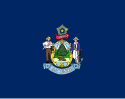 Flag of Maine.