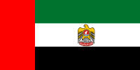 Flag of the president of the United Arab Emirates (1973–2008)