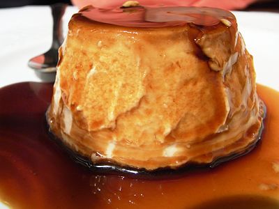 Flan de turrón (España)