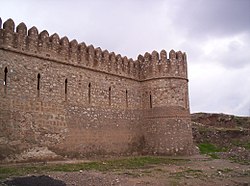Pogled na citadelo Kirkuk citadel