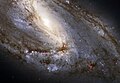 Eine Detailaufnahme des Hubble-Weltraumteleskops