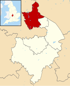 Poziția localității North Warwickshire