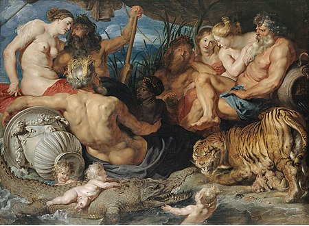 Les Quatre Continents Pierre-Paul Rubens (1615)