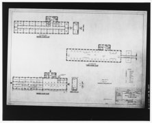 Photocopy of drawing (From the Department of Navy, Bureau of Yards and Docks, District Public Works Office, Annapolis, MD) L.L. Merrill, Delineator, 1960 FIRST, SECOND AND THIRD HABS MD,2-ANNA,65-10-8.tif