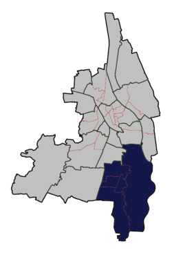 Lage des Planungsraums Haunstetten-Siebenbrunn in Augsburg