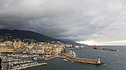Thumbnail for File:Port de Bastia vue de la terrasse de l'Hotel du Gouverneur.jpg