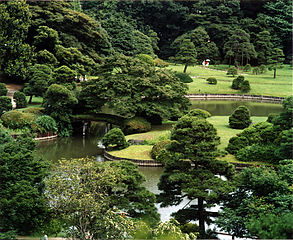 Japanese garden, Tokyo (Japan)