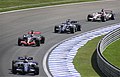 Webber and Rosberg at the Brazilian GP