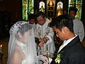フィリピーノの白い結婚式（カトリック教会）