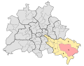 Deutsch: Wahlkreis Treptow-Köpenick 5 für die Wahlen zum Abgeordnetenhaus von Berlin. Stand 2006