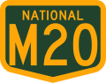 National highway marker