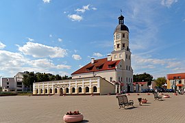 Belarus Nesvizh Town Hall 7870 2060.jpg