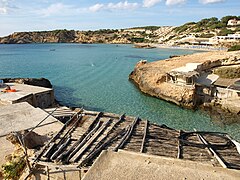 Cala Tarida.