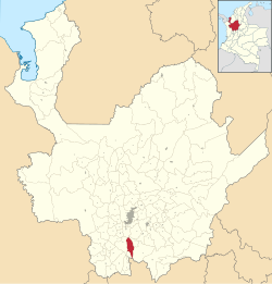 Location of the municipality and town of Santa Barbara in the Antioquia Department of Colombia