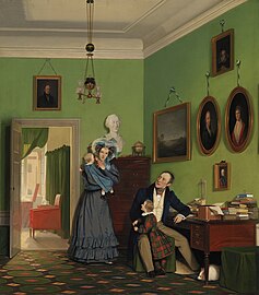 «Ուակեփեթերսեն ընտանիքը», Ուիլհելմ Պենտզ, 1830