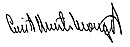 Firma di Luis Alberto Monge Álvarez