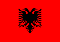 Vlag van Albanië