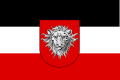?Voorgestelde vlag van Duits-Oost-Afrika die nooit werd gebruikt omdat de vlag kort voor het uitbreken van de Eerste Wereldoorlog werd voorgesteld en de Duitse koloniën na de oorlog door andere Europese landen werden ingenomen