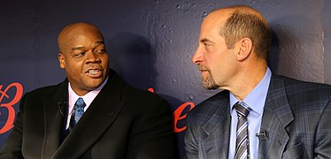 Hall of Famers Frank Thomas and John Smoltz chat (22195768553).jpg