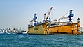 Floating drydock Jong Shyn No. 8 in Port of Kaohsiung