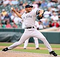 Image 17 Mariano Rivera Photo: Keith Allison Panamanian baseball pitcher Mariano Rivera has spent his entire 16-year Major League Baseball career with the New York Yankees. An 11-time All-Star and five-time World Series champion, Rivera has accumulated 559 saves, the second-most in MLB history, and he holds Major League postseason records for saves and earned run average, among other records. More selected pictures