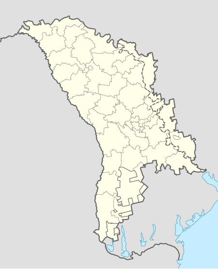 Moldovan kartta