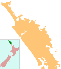 Location of Waitahora Lagoon