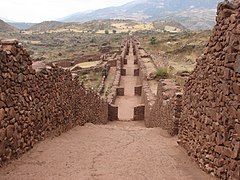 Cai de Piquillacta (cultura Huari, Perú, sieglu VI al XII d.C.