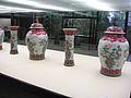 Qing Dynasty vases, in the Museu Calouste Gulbenkian, Lisbon