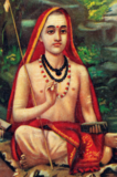 Painting of Adi Shankara