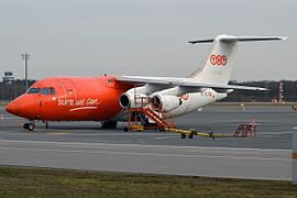 ASL 항공 스페인의 브리티시 에어로스페이스 146-300QT