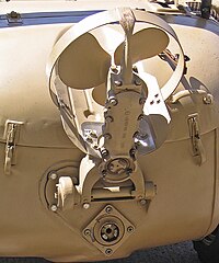 Detail of Schwimmwagen propeller