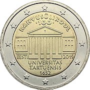 2 Euro Estland 2019 - 100 Jahre Universität Tartu.jpg