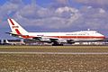 Pesawat Boeing 747-200B di Bandara Internasional Schiphol Amsterdam