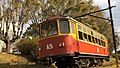 Tram in operation on the Campos do Jordão Railway